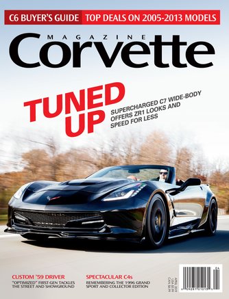 Corvette Magazine April 2019 Front Cover